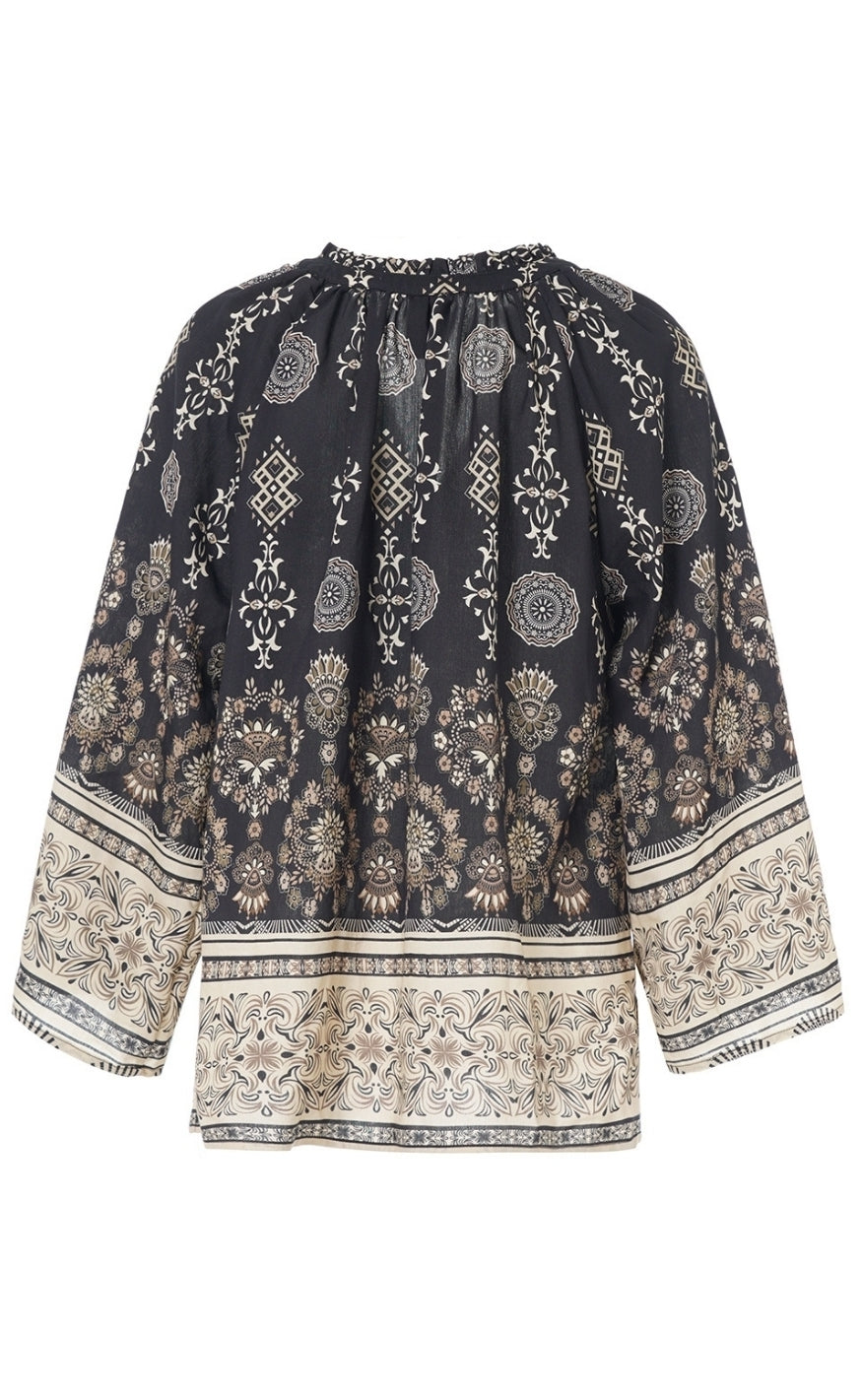 Luxzuz Bluse - Salinas - Black
