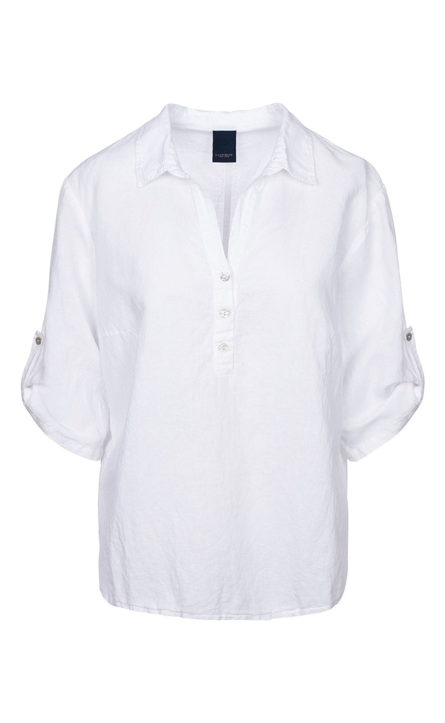 Luxzuz Bluse - Siwaia - White