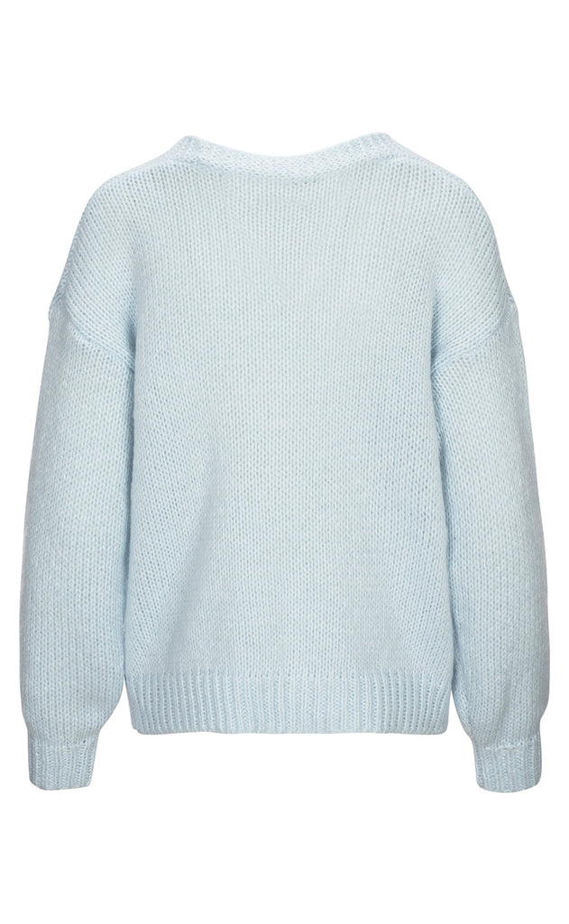 Luxzuz Cardigan - Bendie - Baby Blue