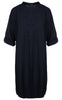 Luxzuz Kjole - Josia - Navy Blue