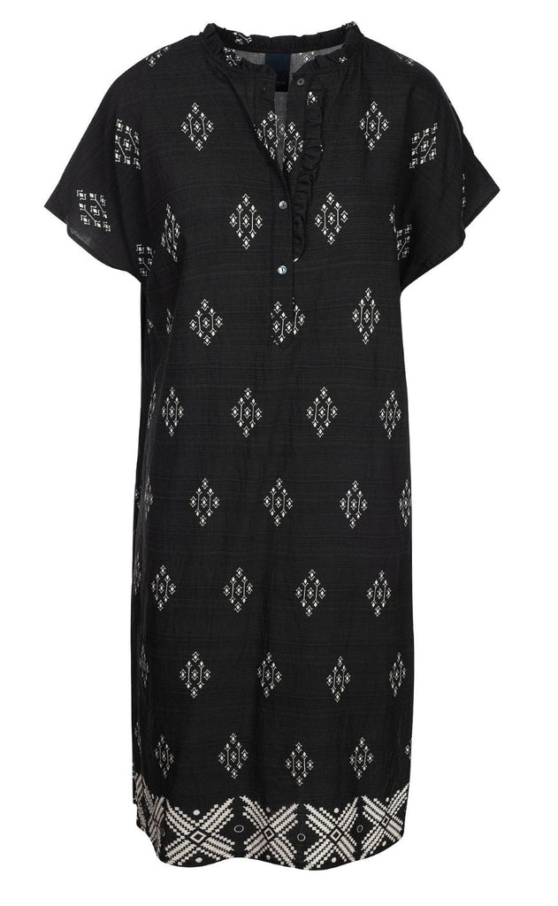 Luxzuz Kjole - Maritoni - Black