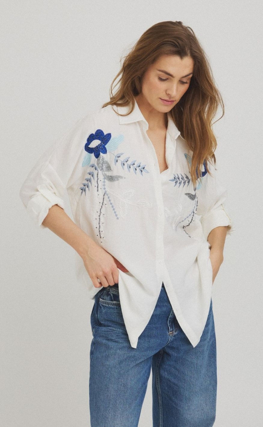 Luxzuz Skjorte - Alexandrina - White 9001