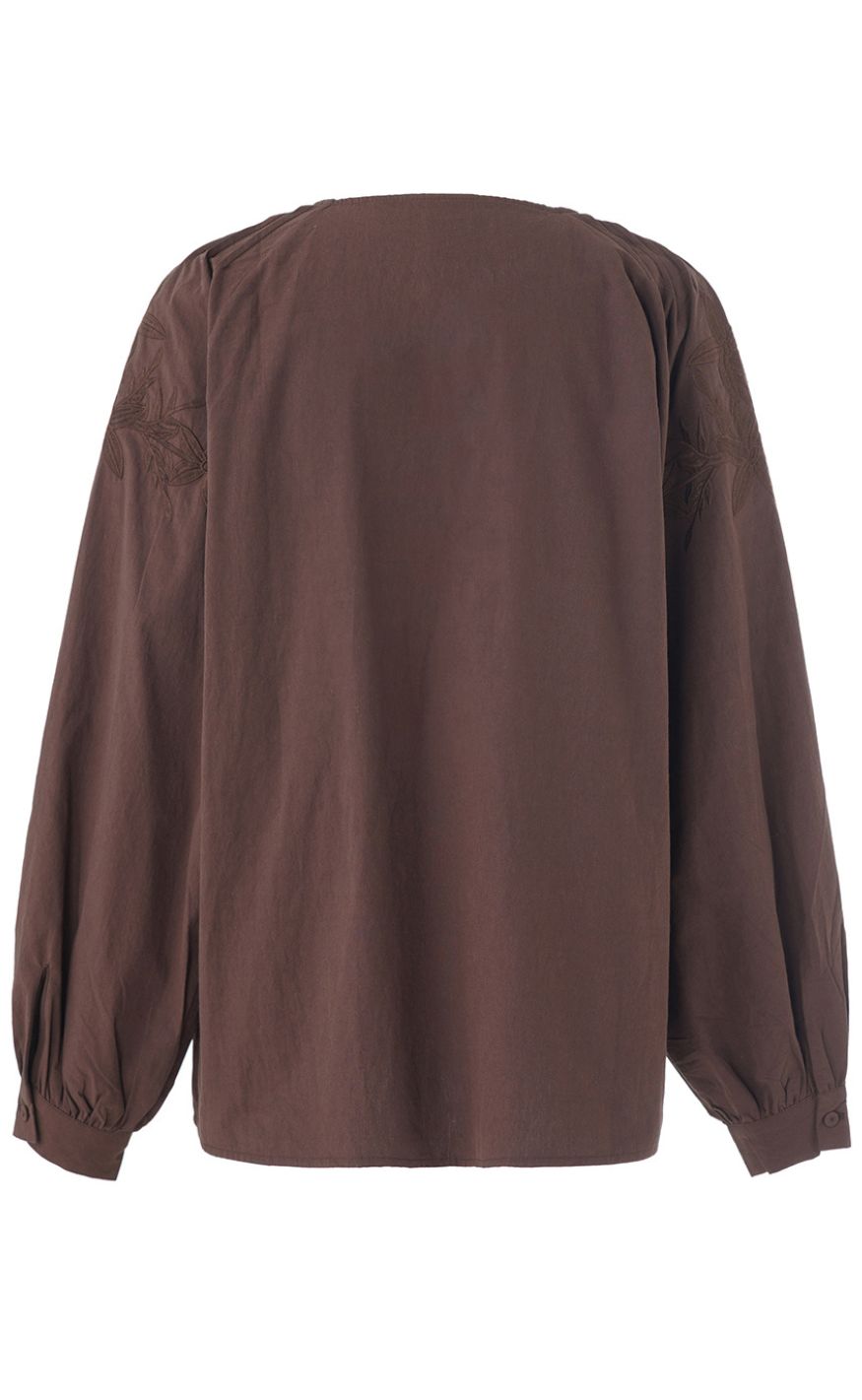 Luxzuz Skjorte - Aloisia - 795 Coffee Bean