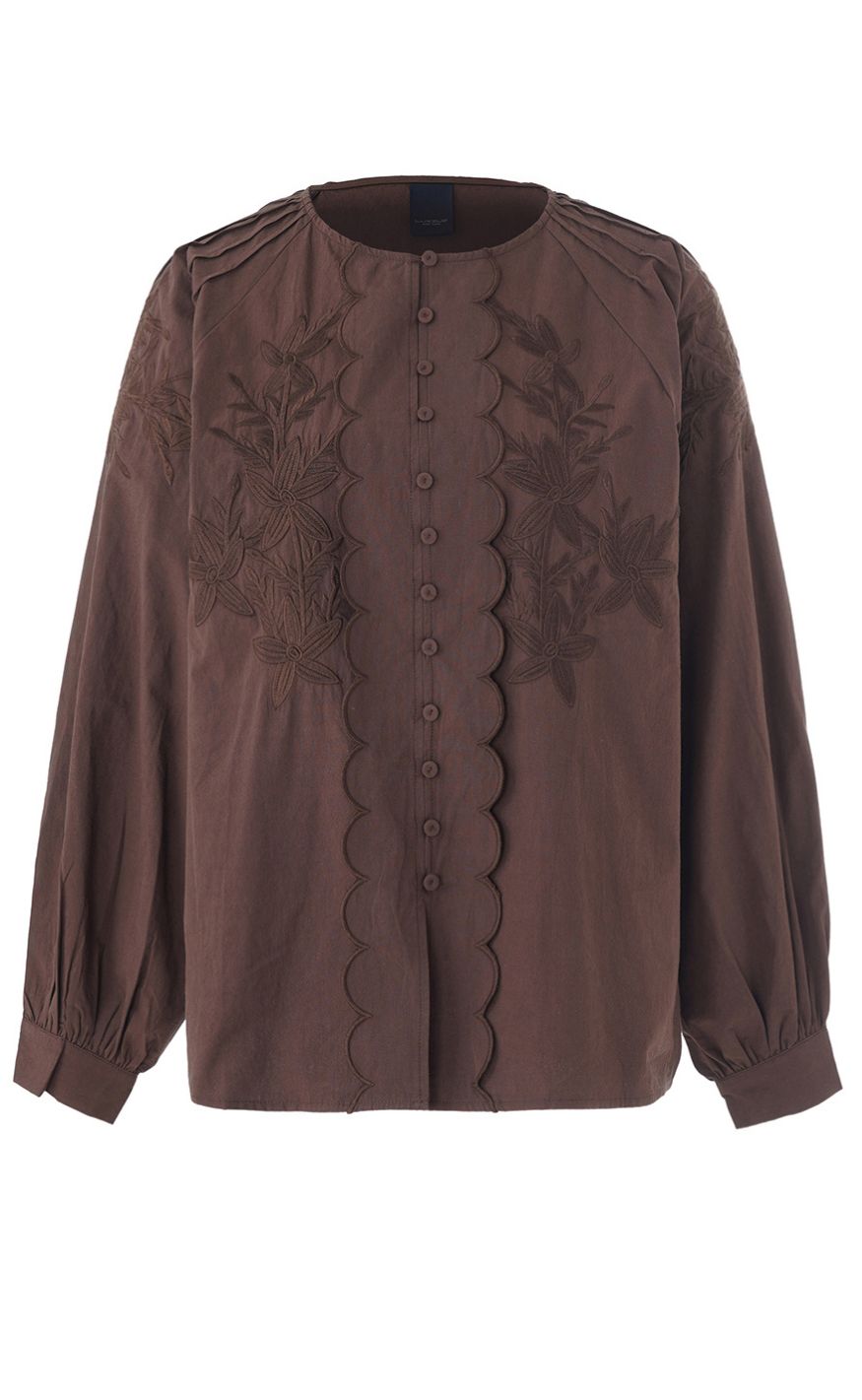 Luxzuz Skjorte - Aloisia - 795 Coffee Bean
