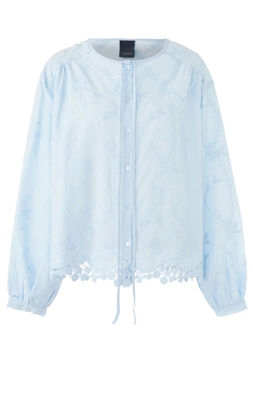 Luxzuz Skjorte - Alvild - 510 Chambray Blue