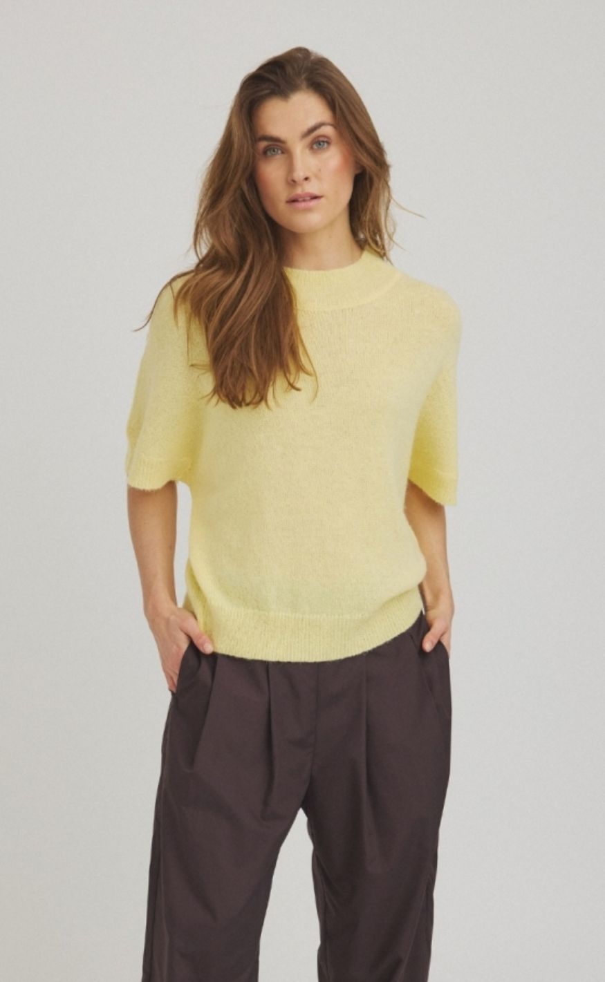 Luxzuz Genser - Batseba - Pastel Yellow