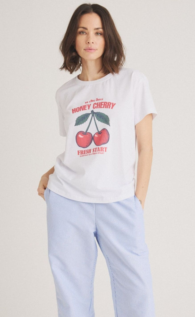 Luxzuz T-shirt - Honche - White