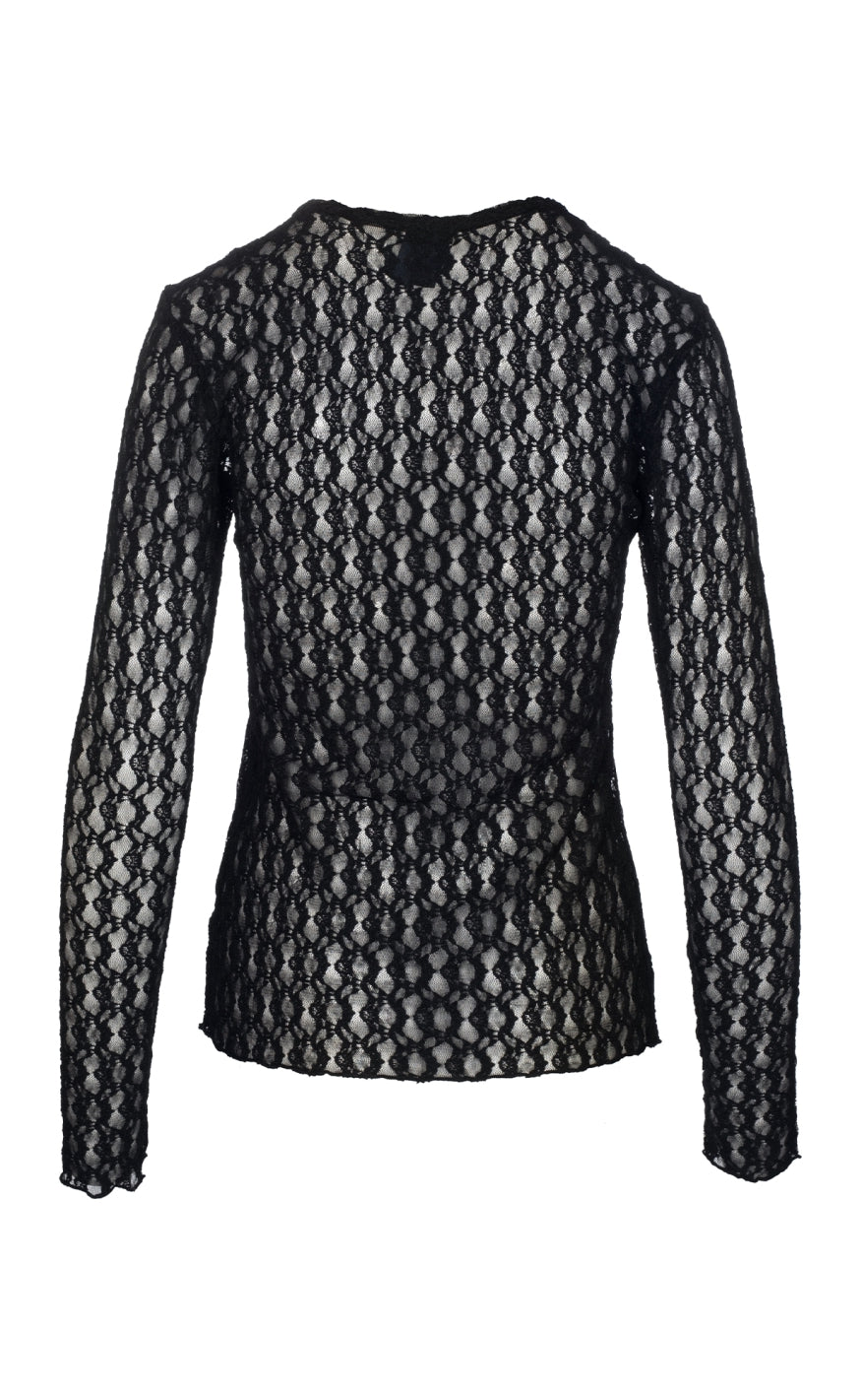 Luxzuz T-shirt - Sigba Lace - Black