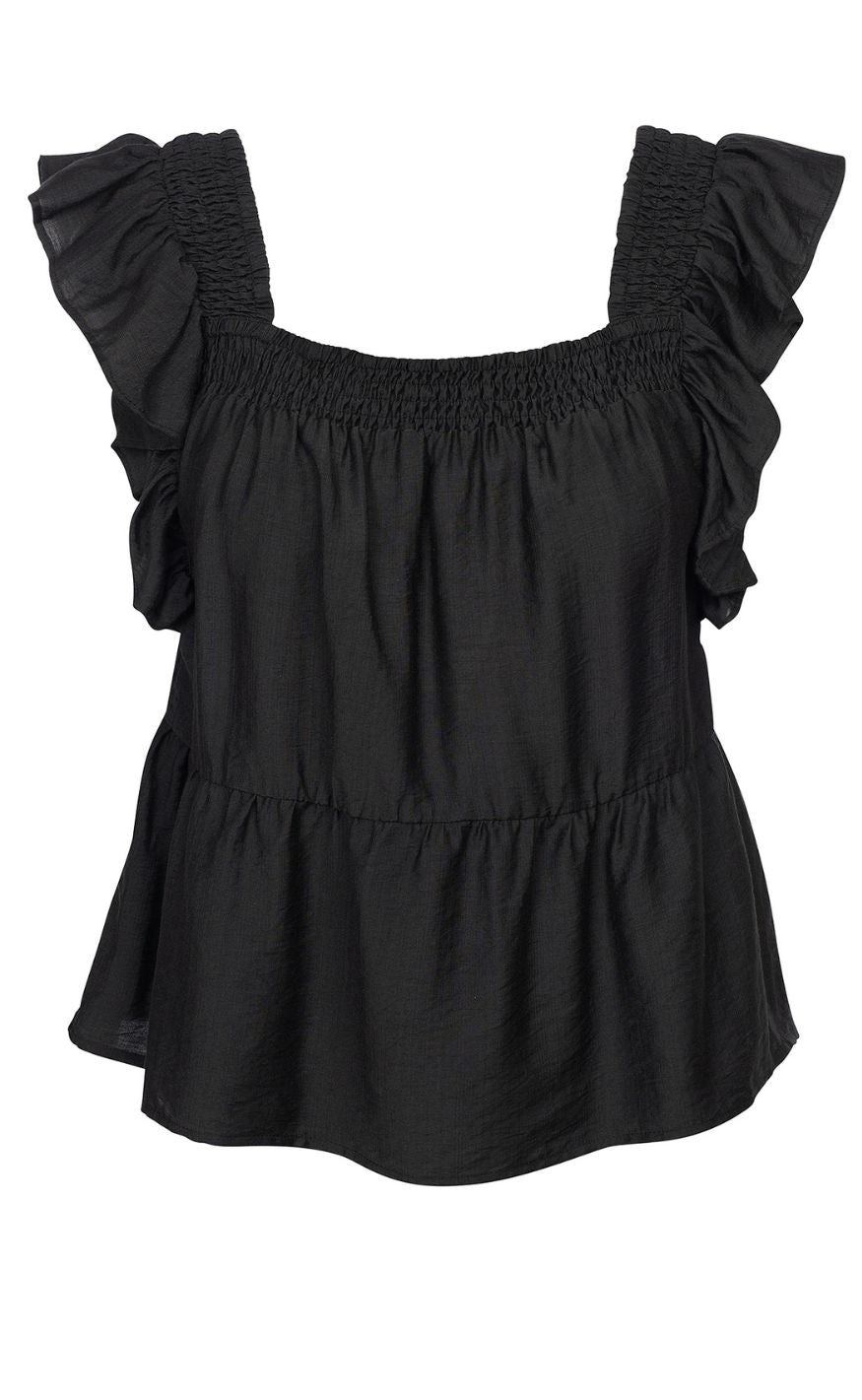 Luxzuz Topp - Rufusine - Black