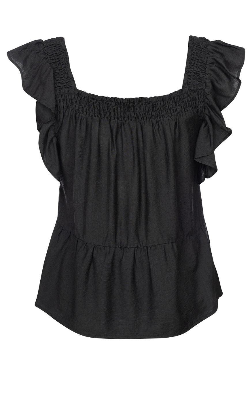 Luxzuz Topp - Rufusine - Black