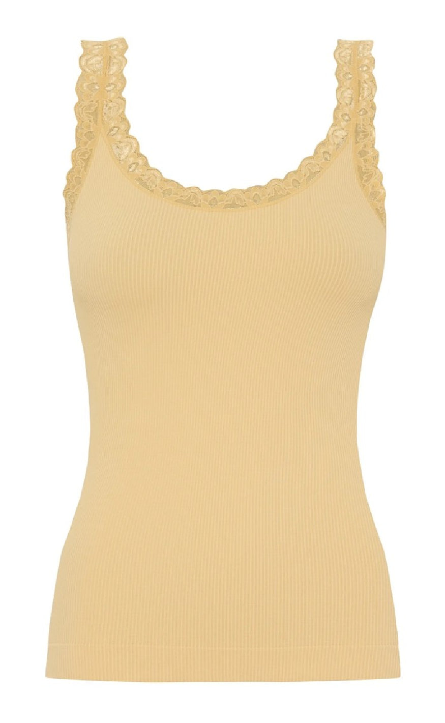 Tim & Simonsen Topp - Frida Rib - Mango