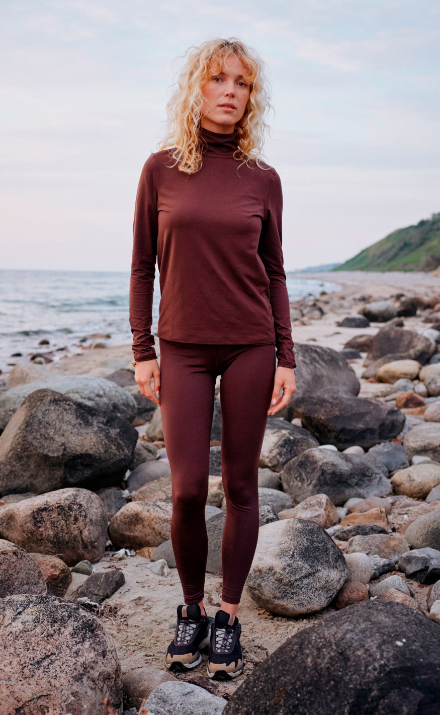 MKxH2O Leggings - Long Tights - Dark Brown