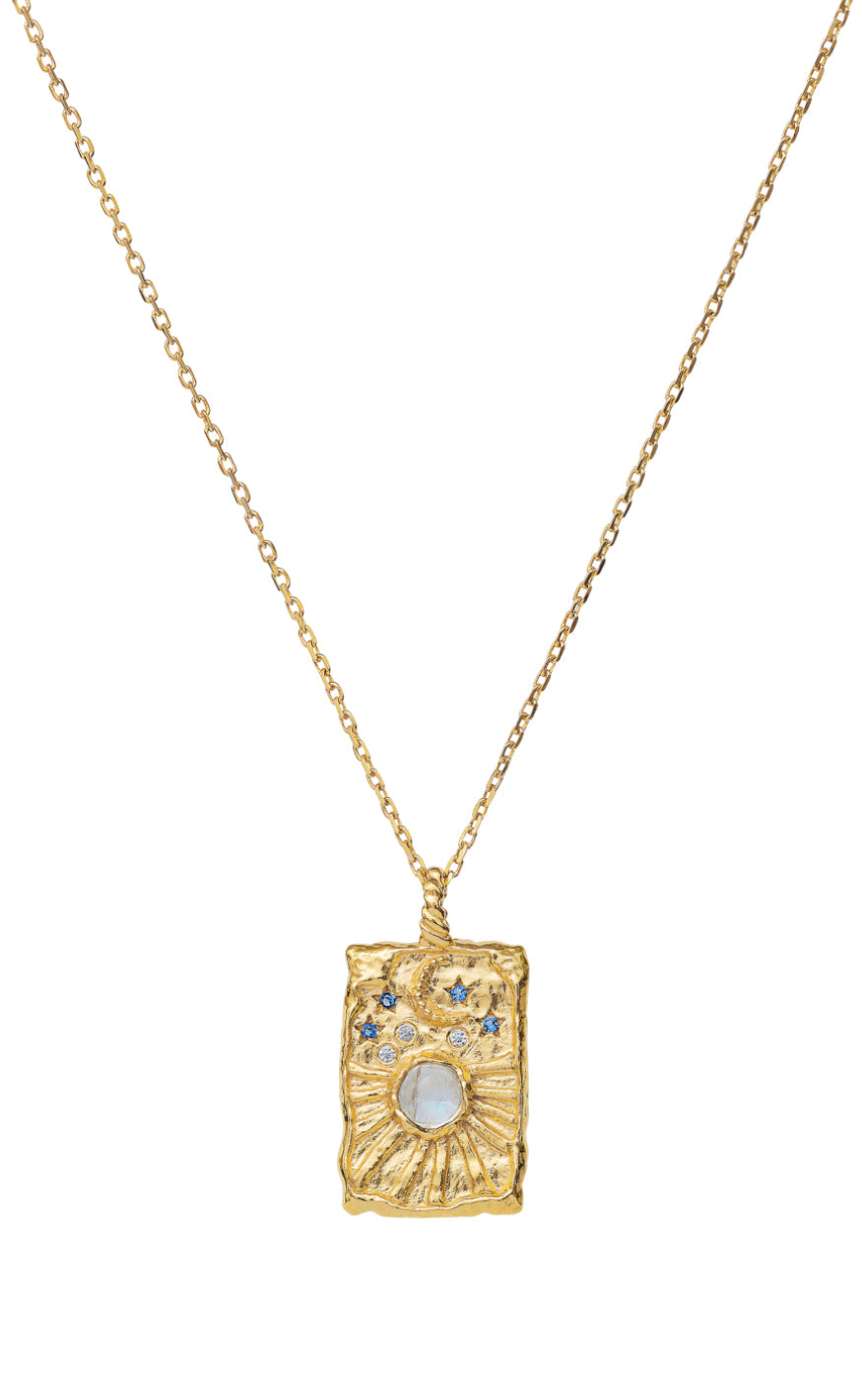 Maanesten Halskjede - Aylin - Gold