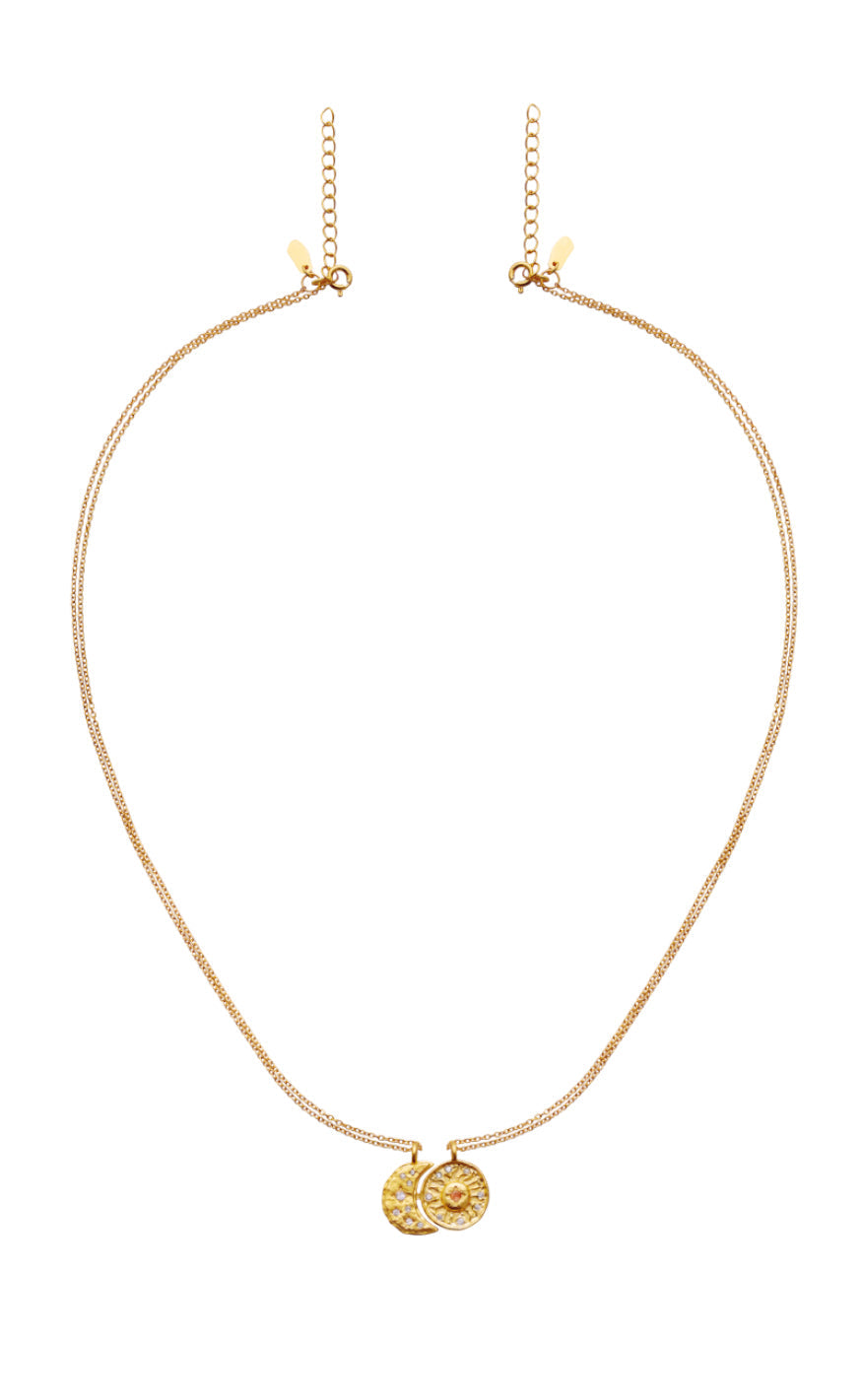Maanesten Halskjede - Friendship - Gold