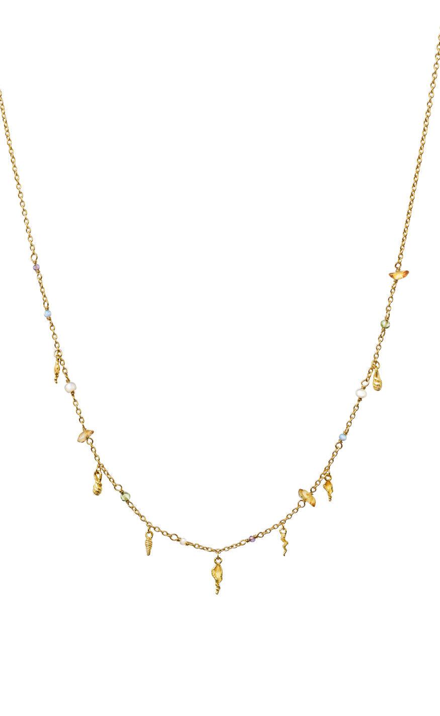 Maanesten Halskjede - Toutsi - Gold Colour