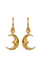 Maanesten Øreringer - Moonie - Gold Colour