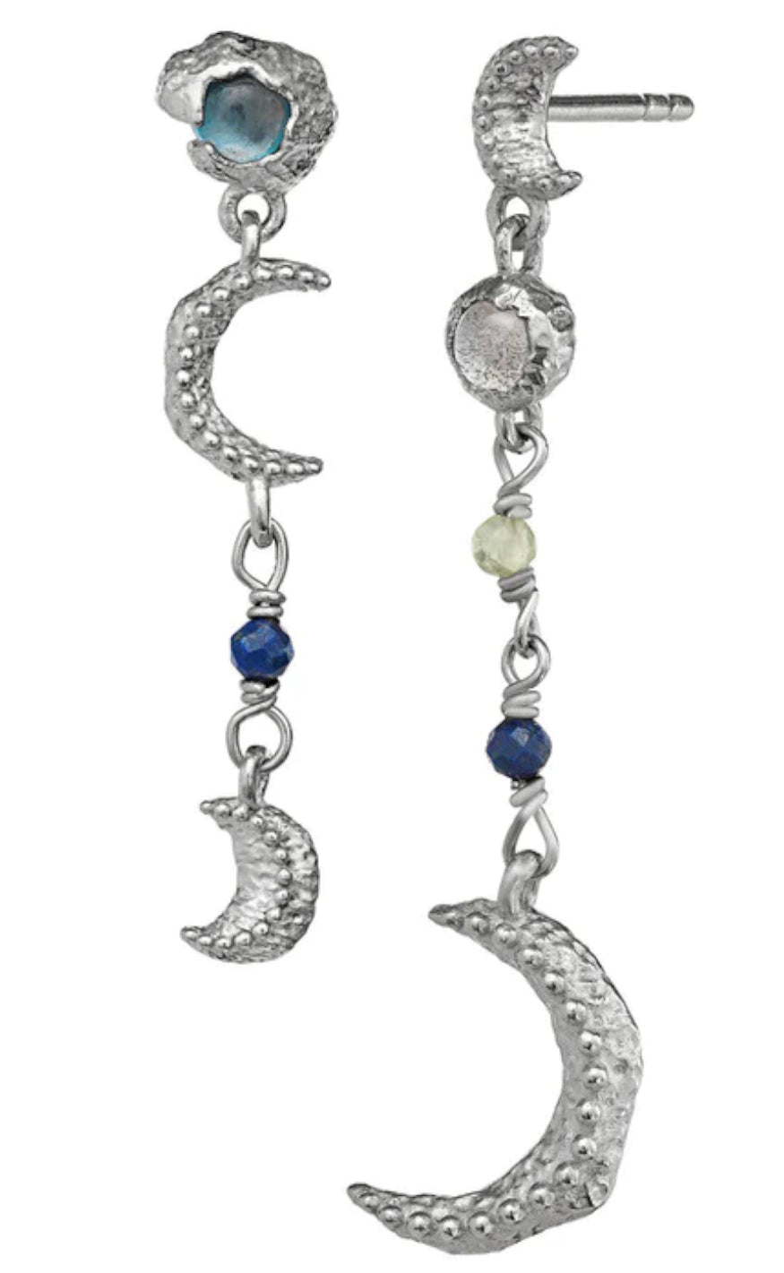 Maanesten Øreringer - Pheobe - Silver Colour