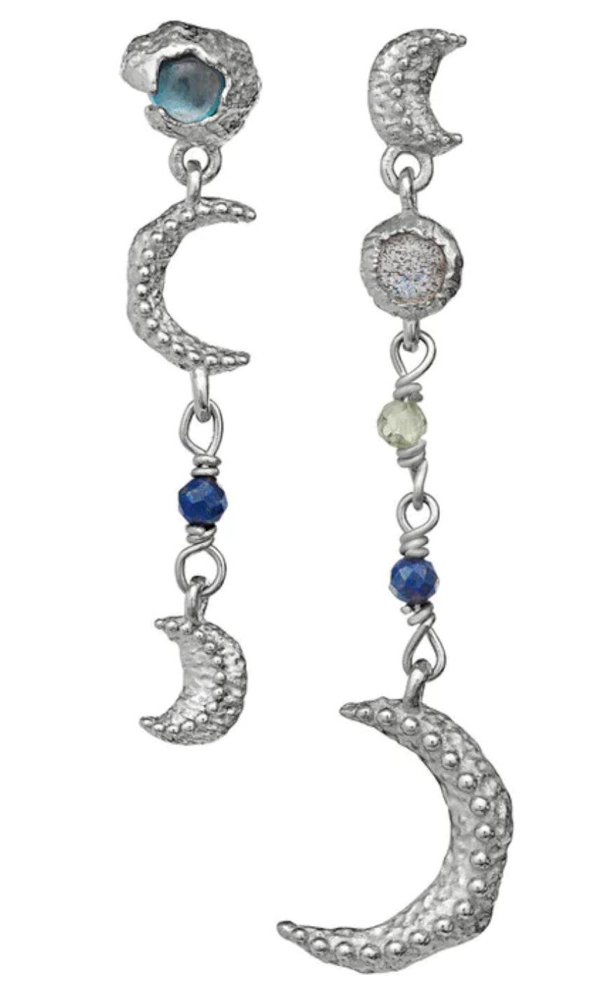 Maanesten Øreringer - Pheobe - Silver Colour