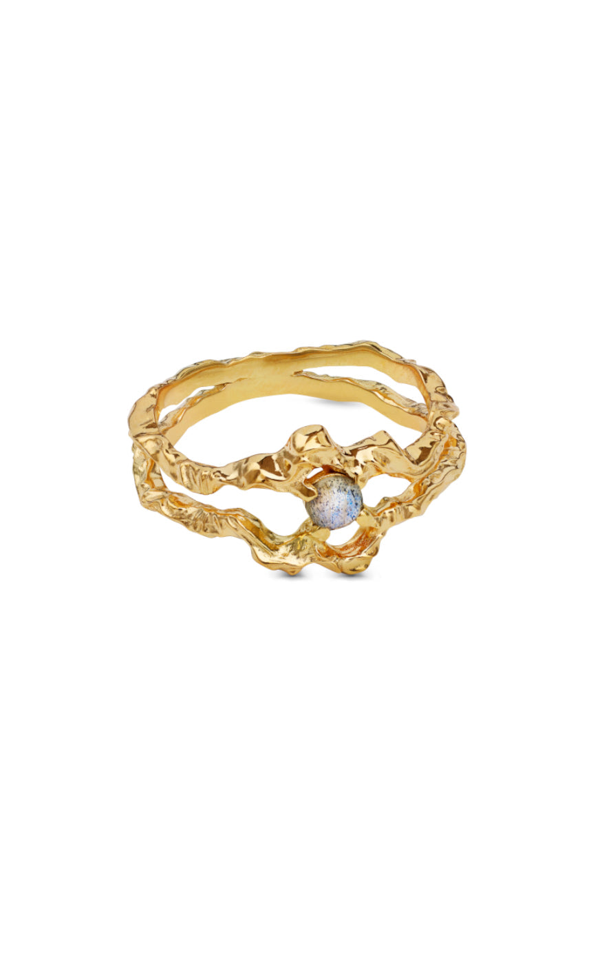 Maanesten Ring - Shelly - Gold