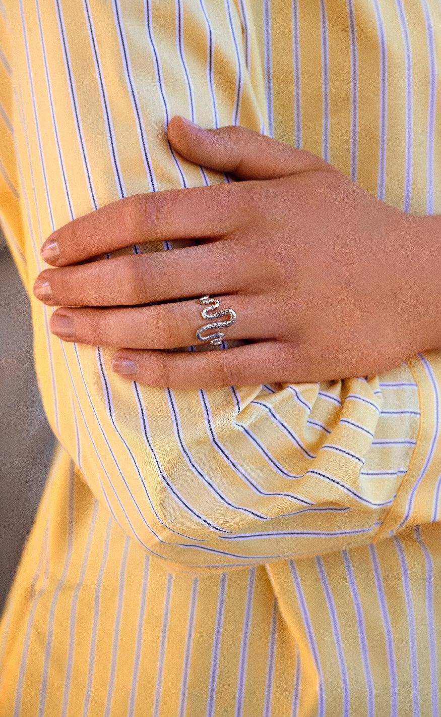 Maanesten Ring - Viva - Silver Colour