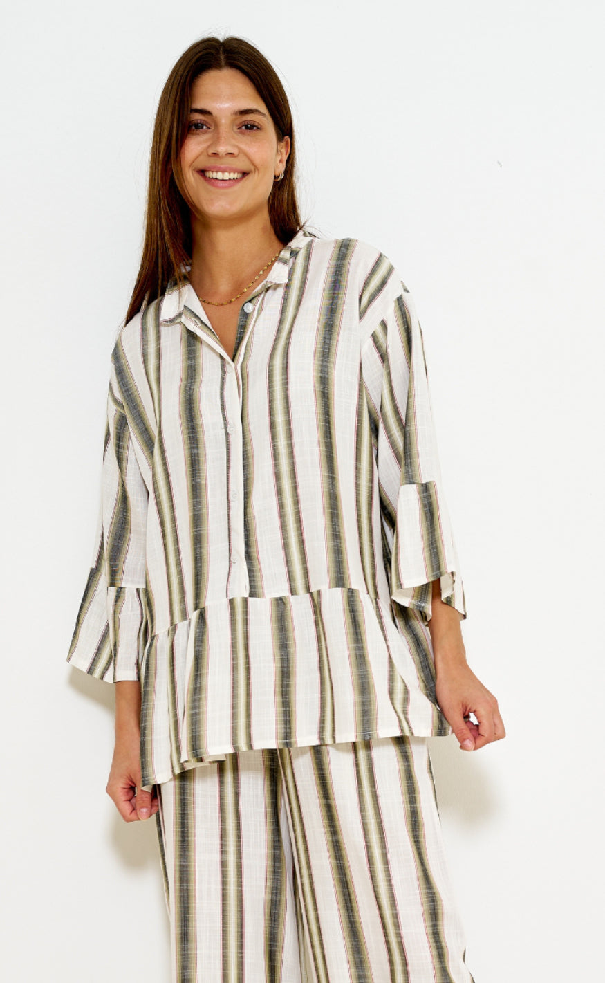 Marta Du Chateau Bluse - 5588 - Green