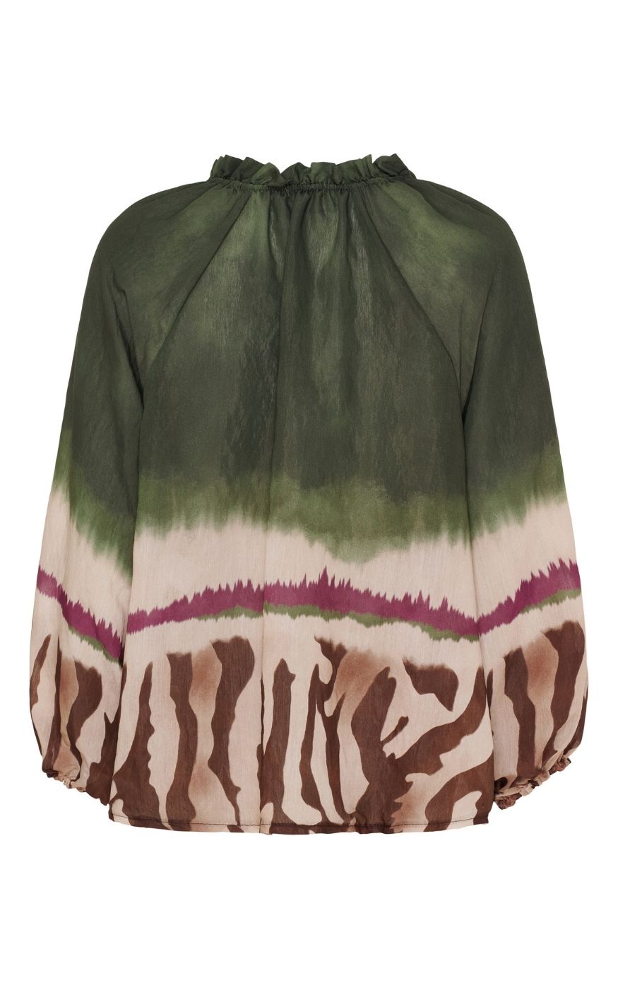 Marta Du Chateau Bluse - Belladonna - Military