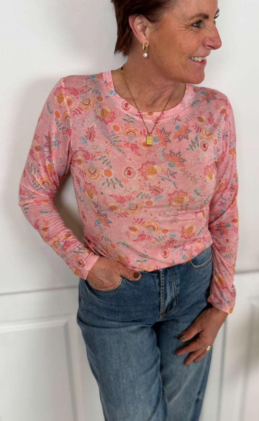 Marta Du Chateau Bluse - Elissa - Rosa