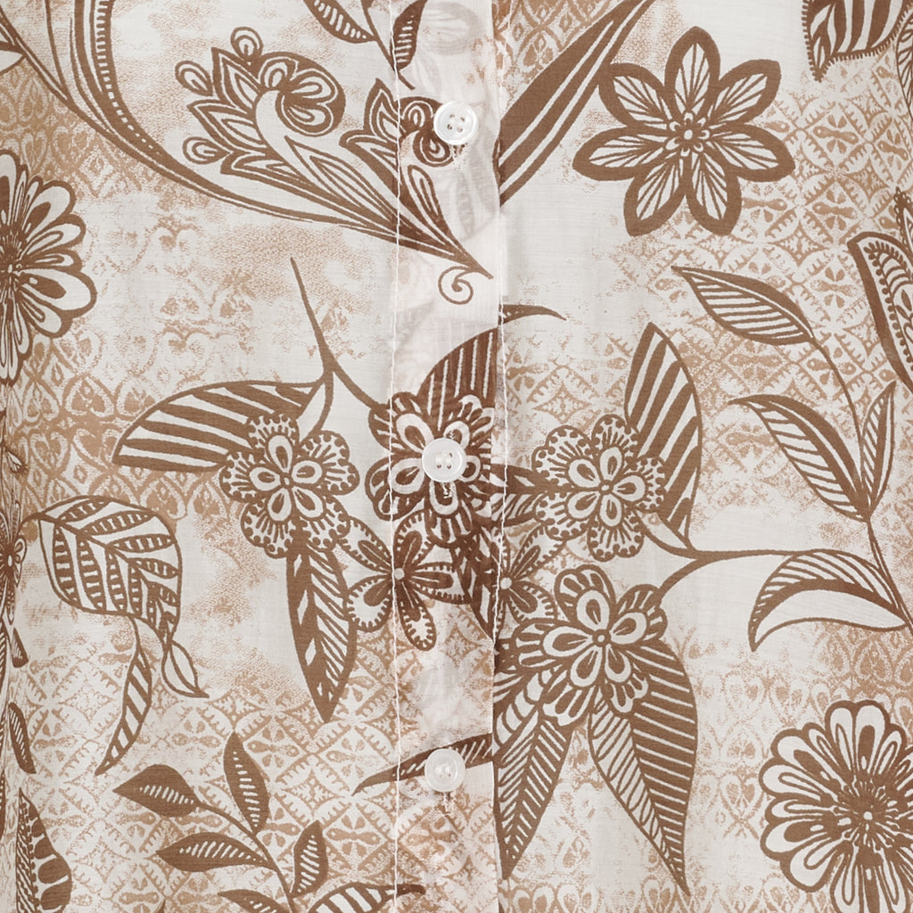 Marta Du Chateau Bluse - Lucca - Brown