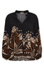 Marta Du Chateau Bluse - Octavia - Black