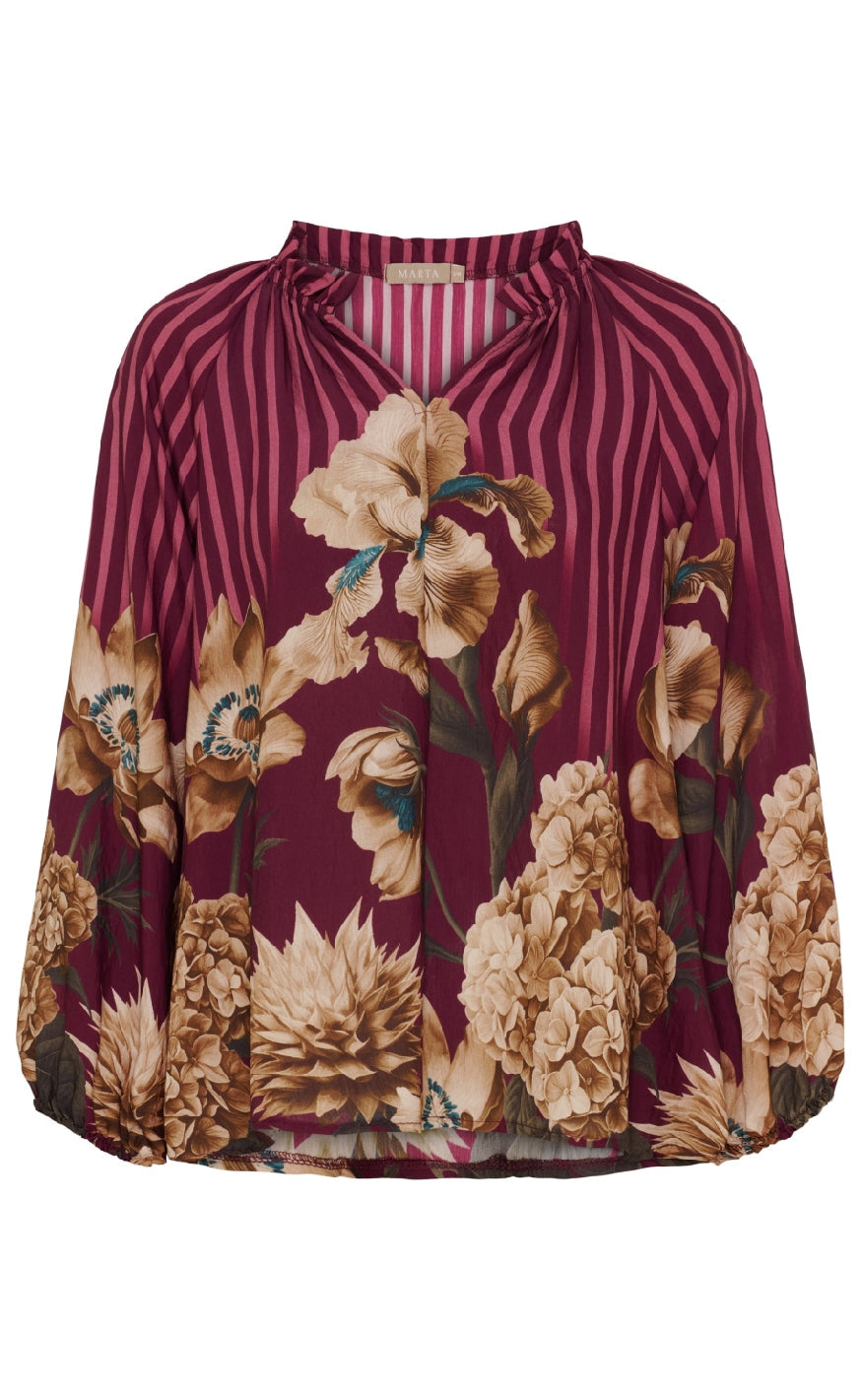 Marta Du Chateau Bluse - Octavia - Bordeaux