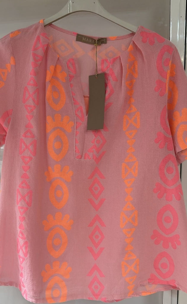 Marta Du Chateau Bluse - Stine - Pink