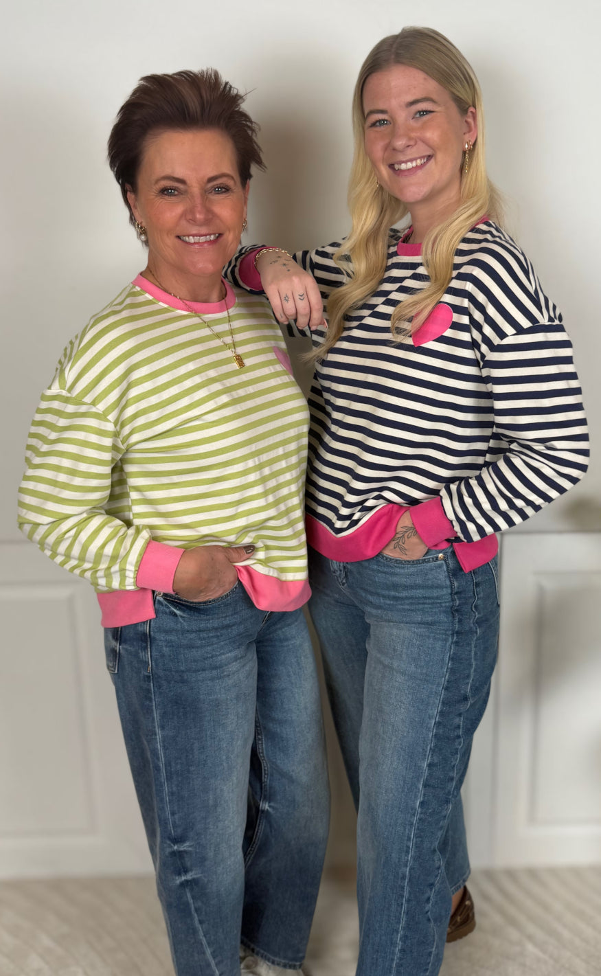 Marta Du Chateau Bluse - Vilda - Navy/Fuxia