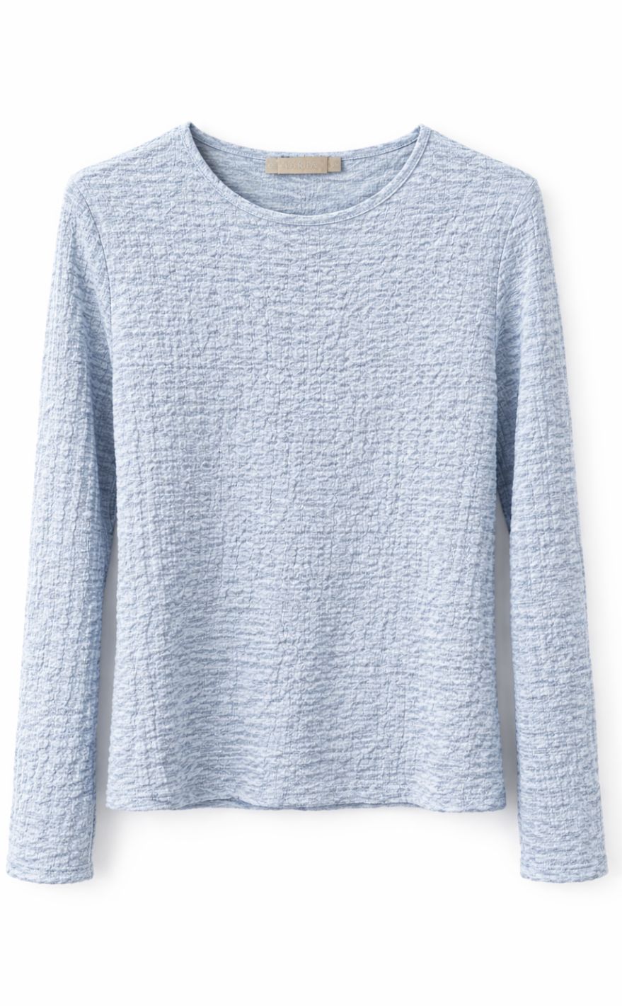 Marta Du Chateau Bluse - Vionne - LightBlue66