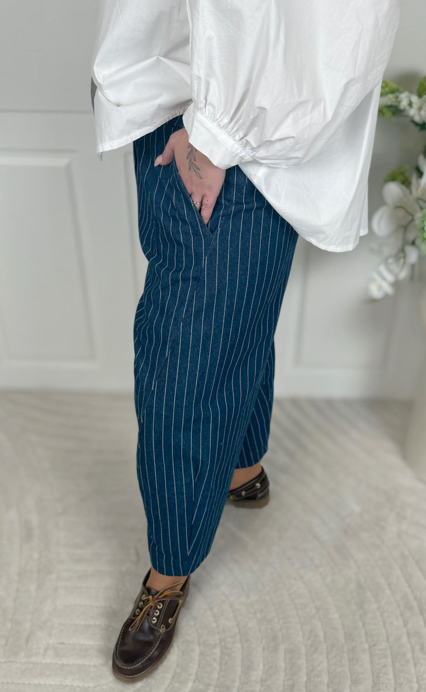Marta Du Chateau Bukser - Lene - Denim
