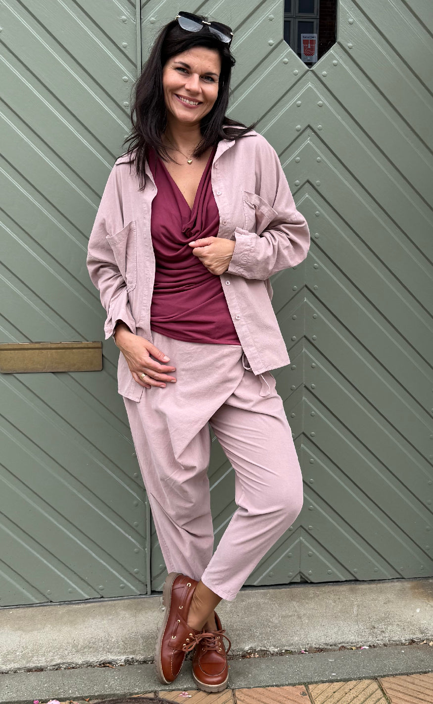 Marta Du Chateau Bukser - Maelys - Rosa Antique