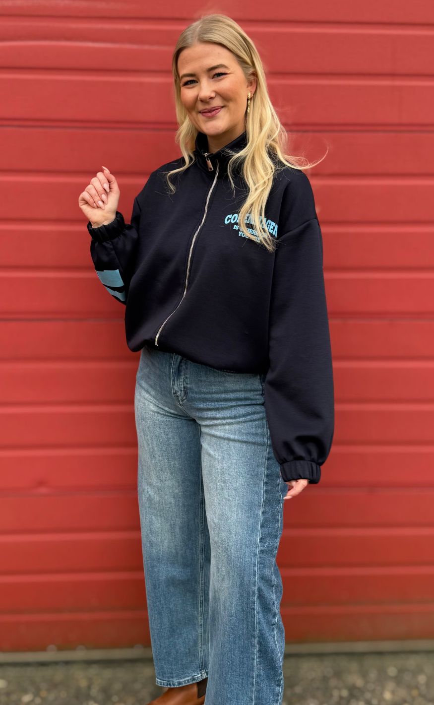 Marta Du Chateau Cardigan - Nete - Navy/Sky