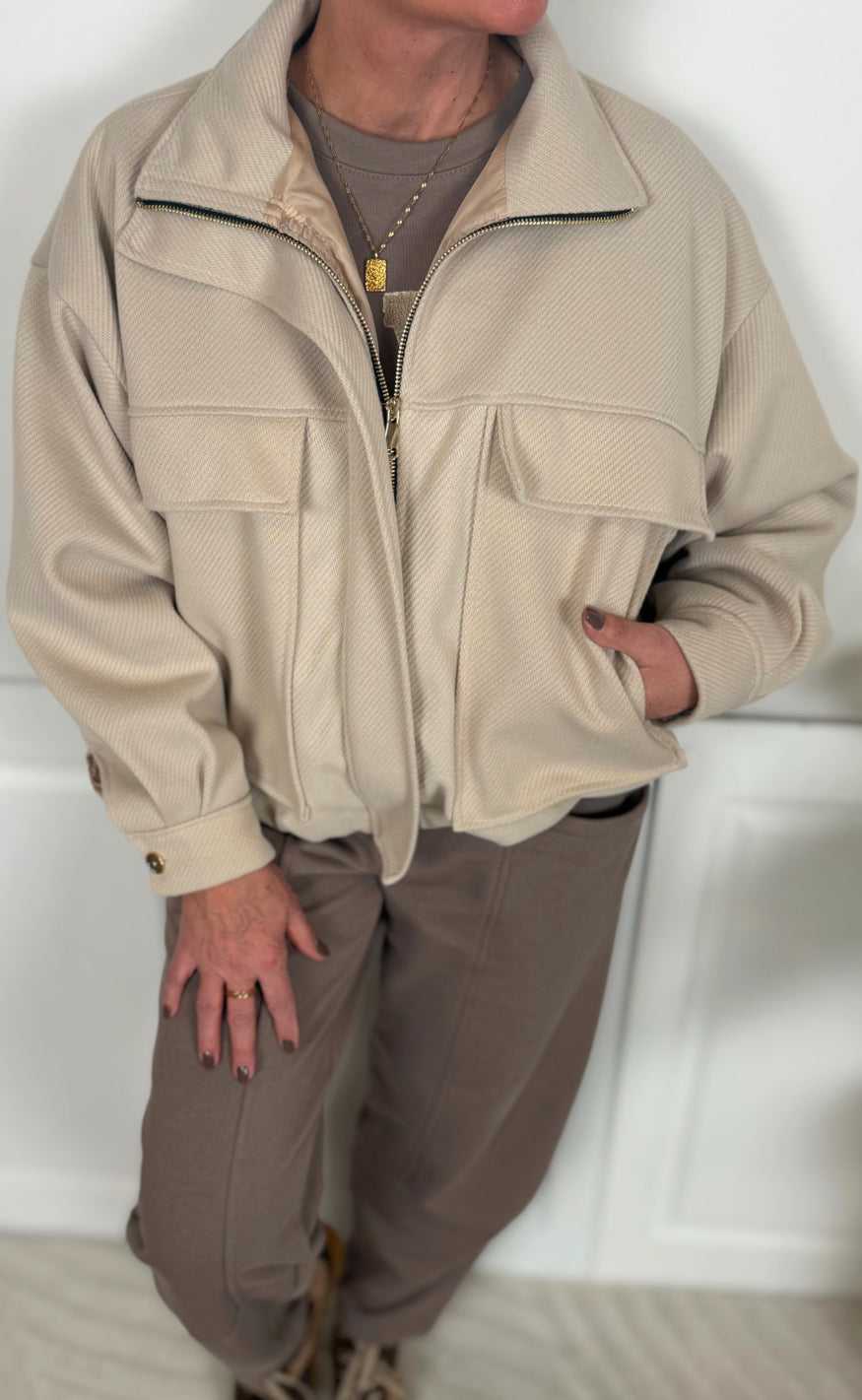 Marta Du Chateau Jakke - Lumi - Beige