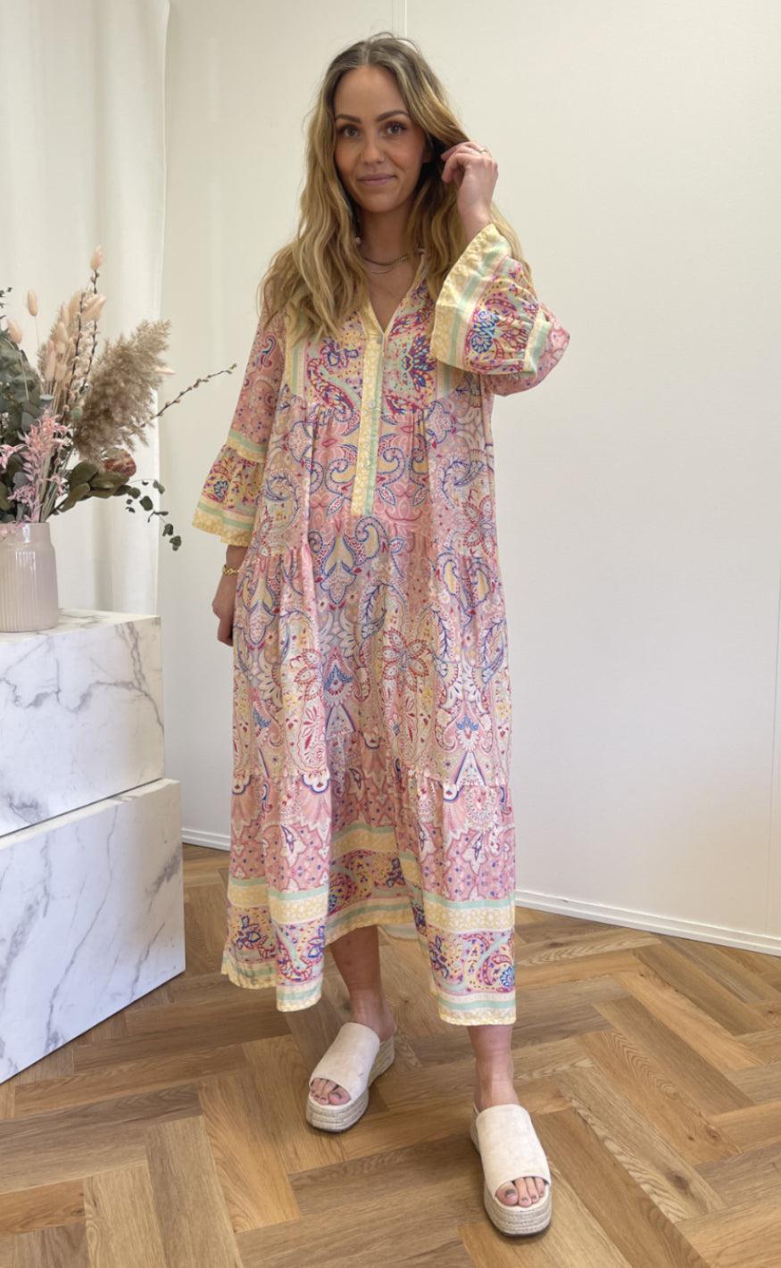 Marta Du Chateau Kjole - 2270 - Rosa Pulvere