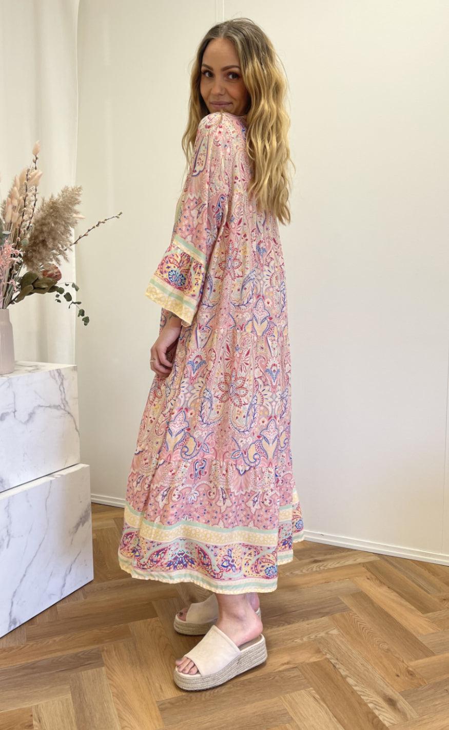 Marta Du Chateau Kjole - 2270 - Rosa Pulvere