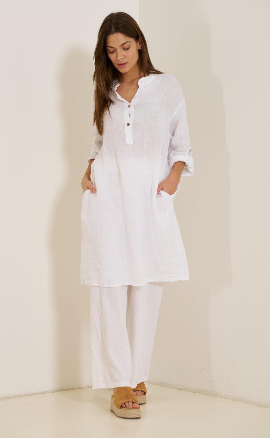 Marta Du Chateau Kjole - 93993/1 - White