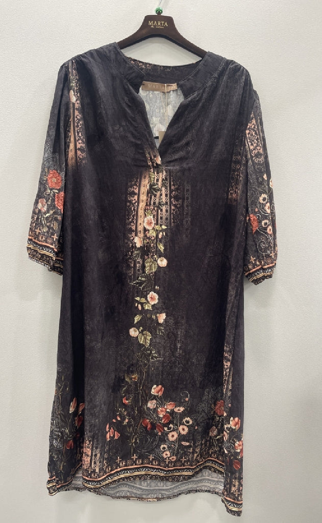 Marta Du Chateau Kjole - Goldie - Nero / Black