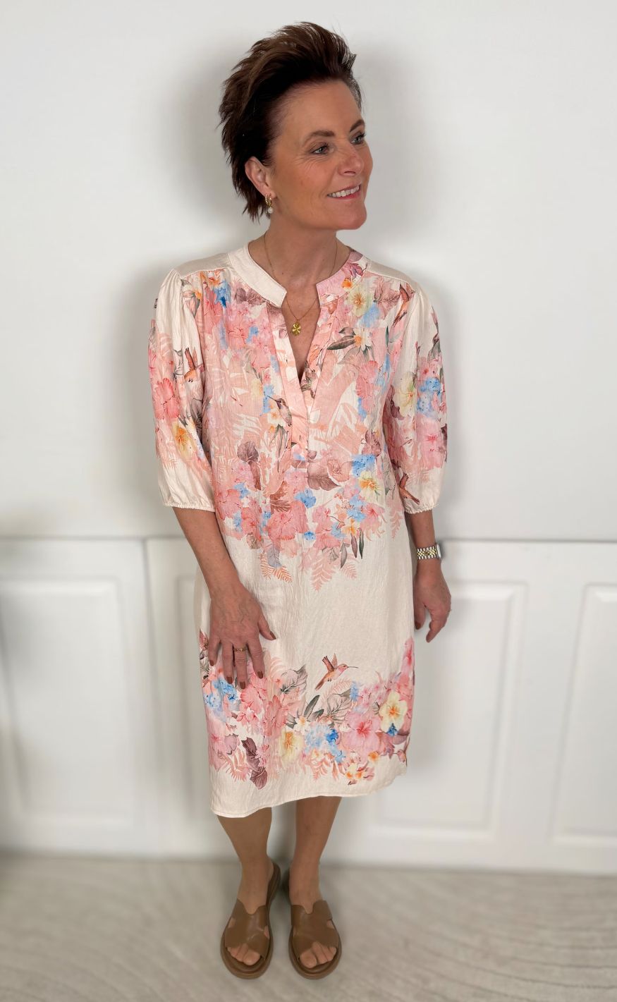 Marta Du Chateau Kjole - Goldie - Rosa6198tpg