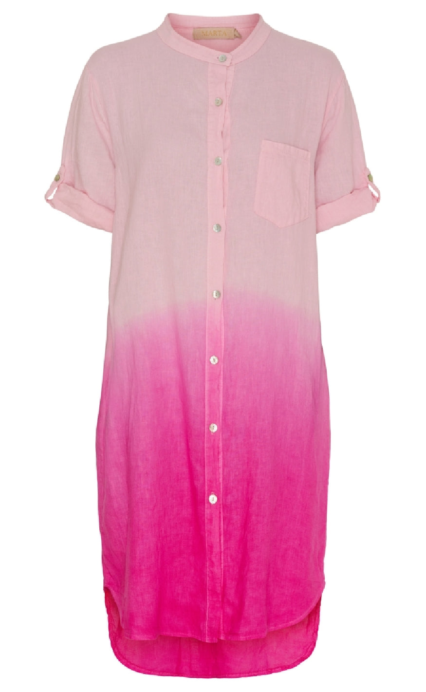 Marta Du Chateau Kjole - Jóna - Pink/Fuxia
