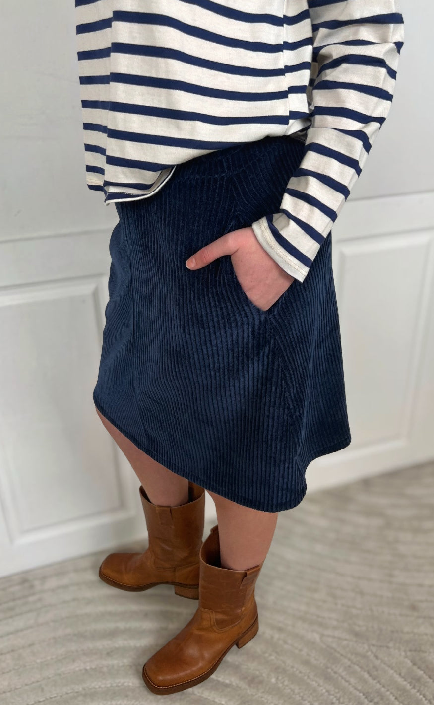 Marta Du Chateau Skjørt - June - BlueNavy