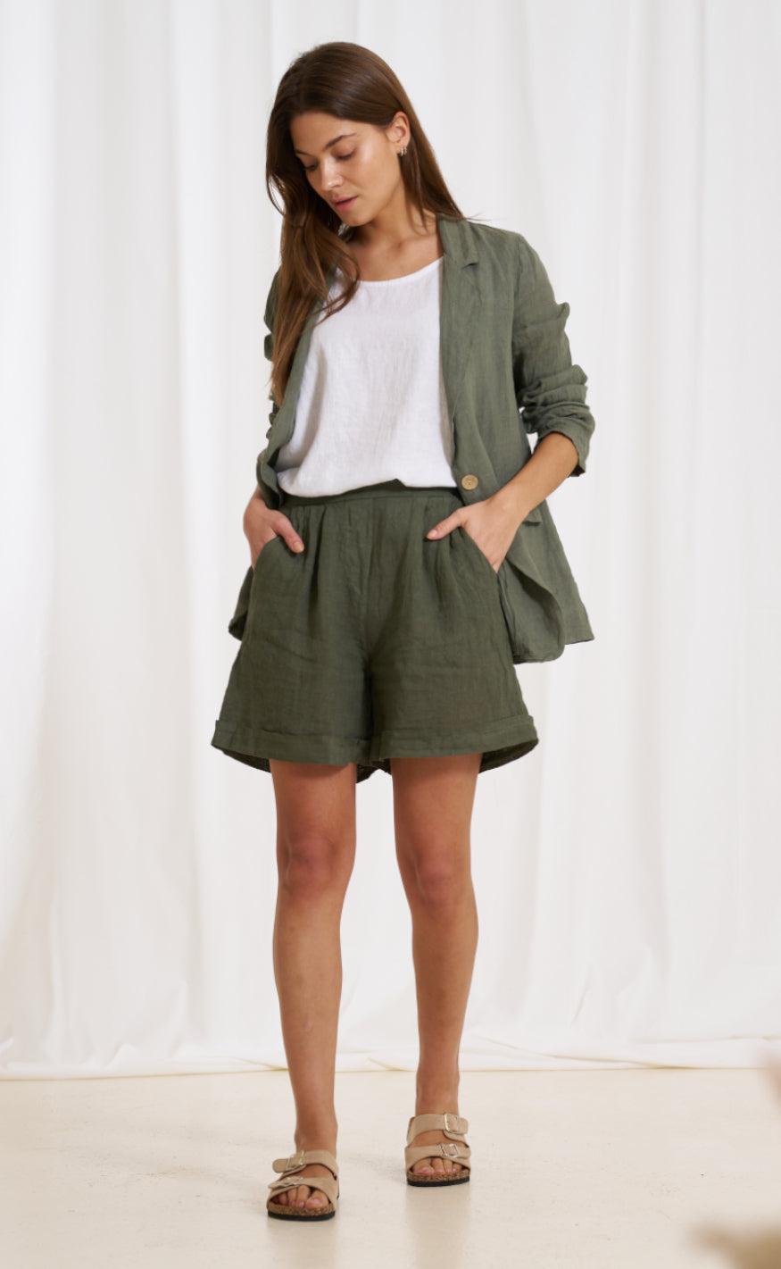 Marta Du Chateau Shorts - 61072 - Military
