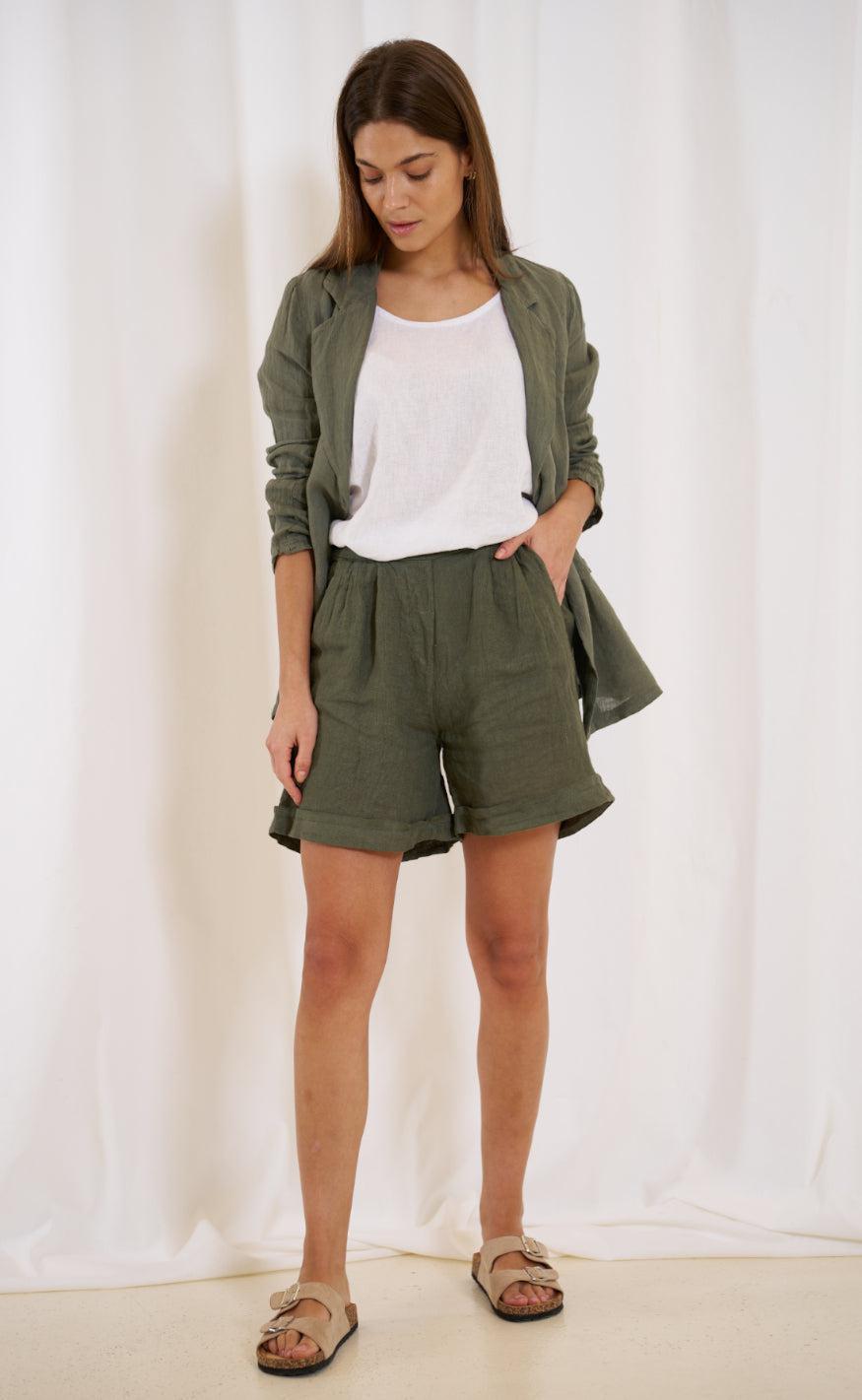 Marta Du Chateau Shorts - 61072 - Military