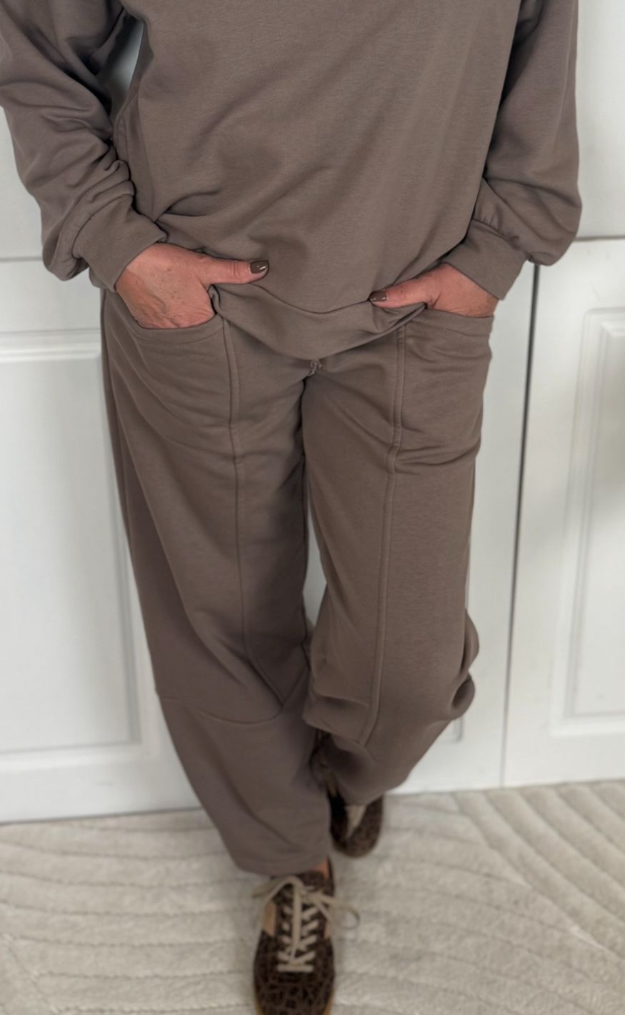 Marta Du Chateau Sweatpants - Rayna - Fango Melange
