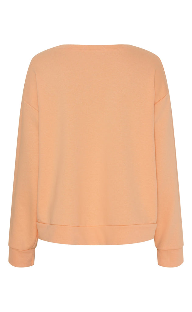 Marta Du Chateau Sweatshirt - 69000 Luciana - Salmone/Siepe Print