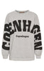 Marta Du Chateau Sweatshirt - Hibiscus - Grey/Black