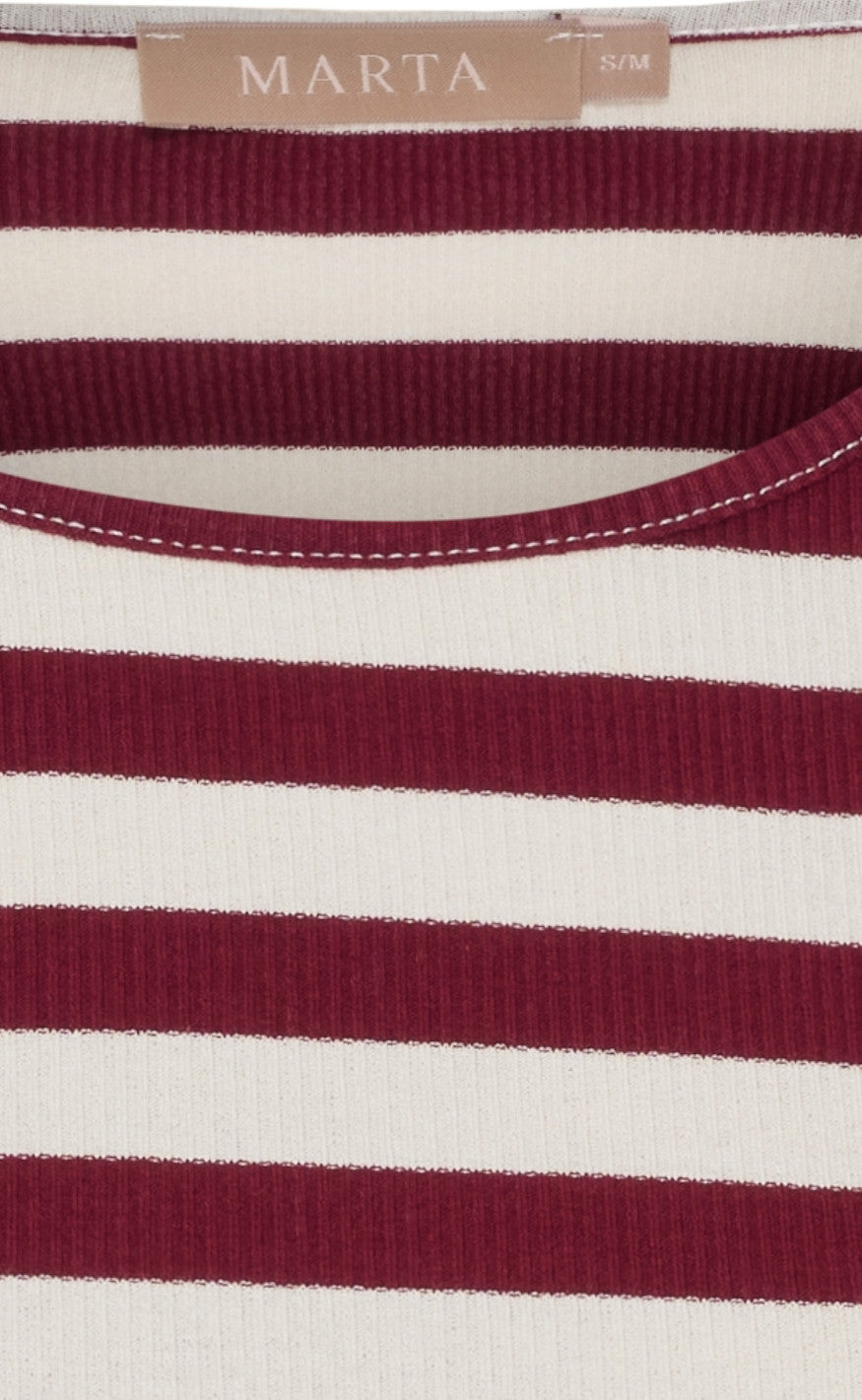 Marta Du Chateau T-shirt - Begonia - Bordeaux